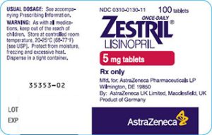 Zestril (Lisinopril)